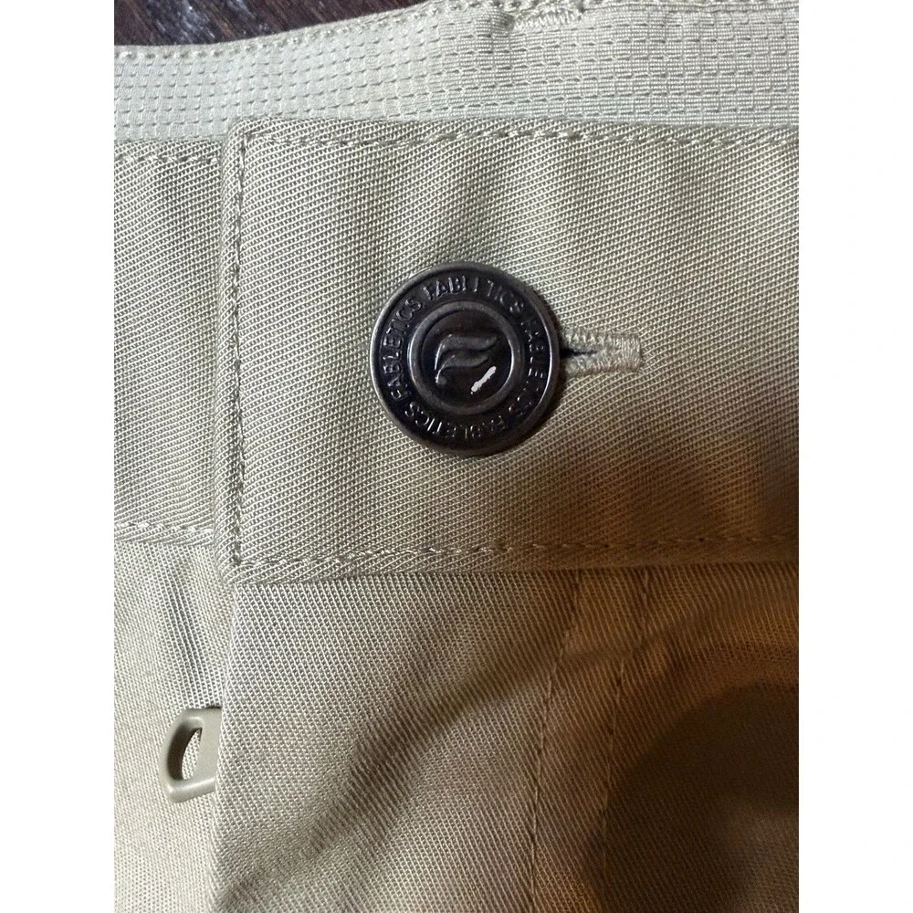 Fabletics High Side Chino‎ Pants Men’s 33x32 Slim Fit PT2355676 Khaki Golf